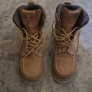 Keen Men's Brown Leather Outdoor Boots